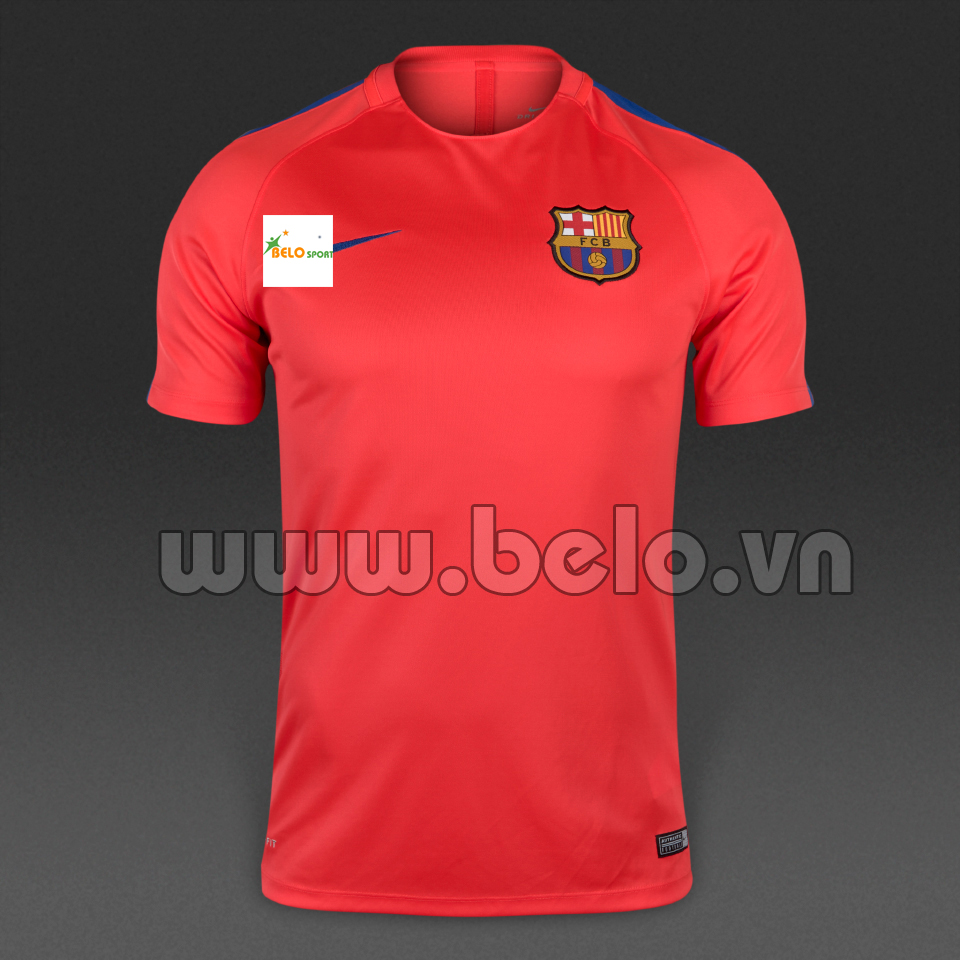 Mẫu áo Barca màu hồng 2016-2017 