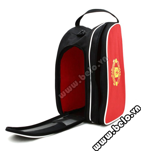 Túi đựng đồ bóng đá hai ngăn Manchester màu đỏ