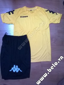 Áo bóng đá Kappa giá rẻ Simple 2015 màu vàng chanh