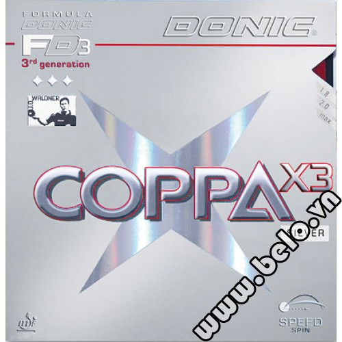 Mặt vợt bóng bàn COPPA X3 Silver