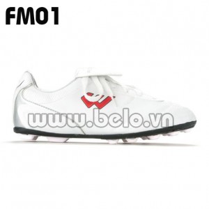 Giày bóng đá Prowin mã FM01 màu trắng