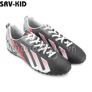 Giày bóng đá Prowin trẻ em mã SRV-KID màu đen.