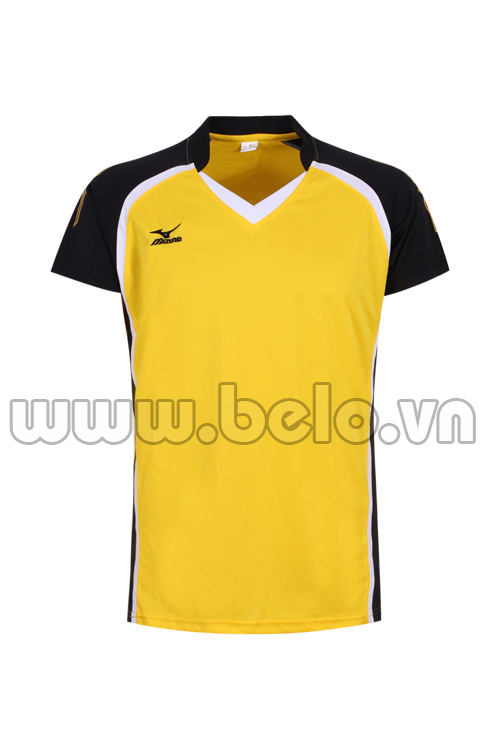 Áo bóng chuyền nam Mizuno màu vàng MN02
