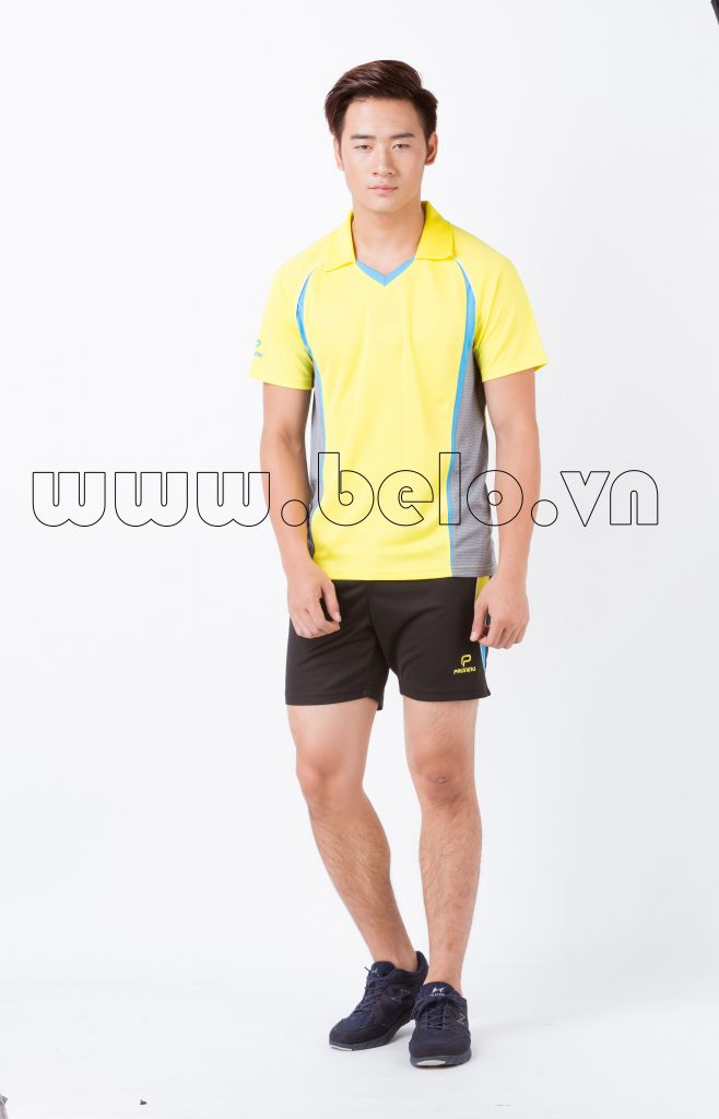 Áo bóng chuyền nam màu vàng mã PN 05
