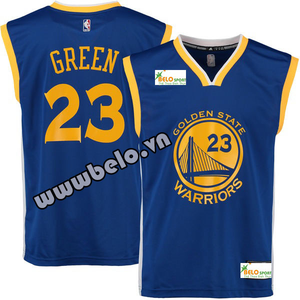 Đồng phục quần áo bóng rổ BR075 xanh