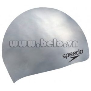 Mũ bơi chính hãng speedo màu bạc MB05