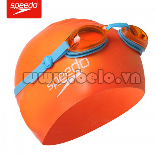 Mũ bơi chính hãng speedo màu cam MB11