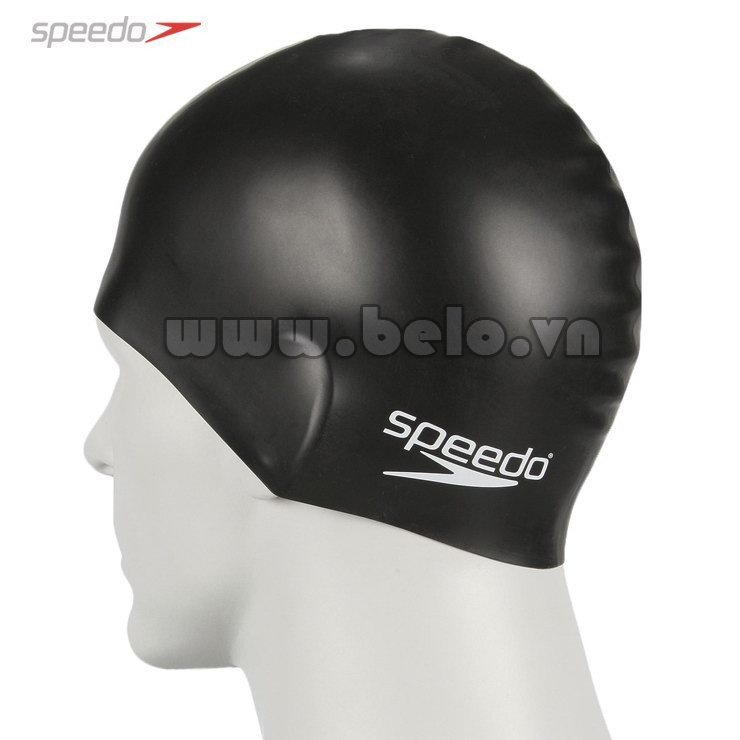 Mũ bơi chính hãng speedo màu đen MB01