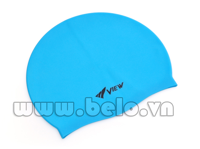 Mũ bơi chính hãng view màu xanh MB03