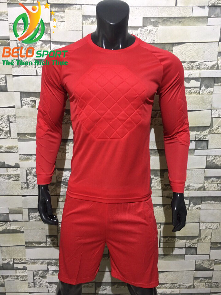 Quần áo thủ môn Belo 2018 màu đỏ tươi chính hãng