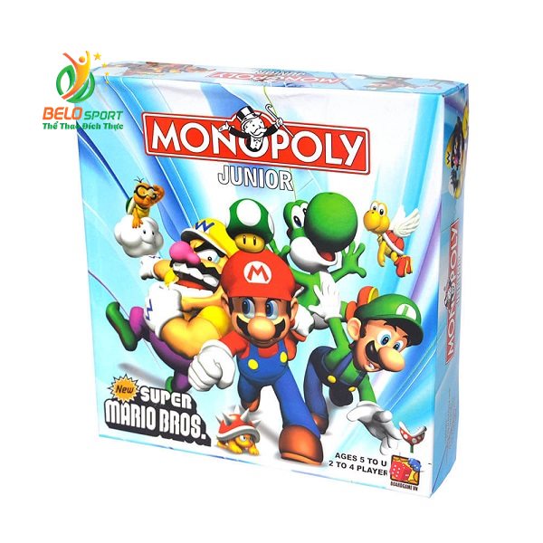 Đồ chơi Board Game BG33 Monopoly Junior Mario – Cờ Tỷ Phú Mario	tại Belo Sport