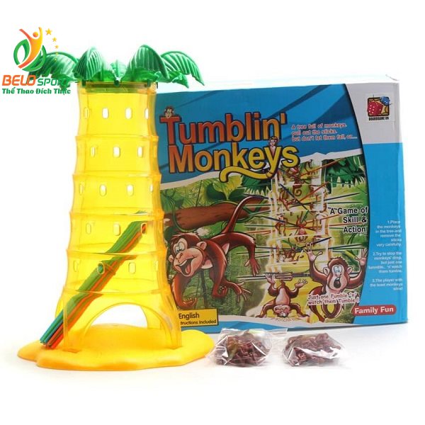 Đồ chơi Board Game BG1044 Rút Khỉ – Tumblin’ Monkeys tại Belo