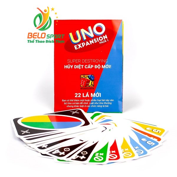 Trò chơi Board Game CBBG01 Combo UNO Battle	tại Belo Sport