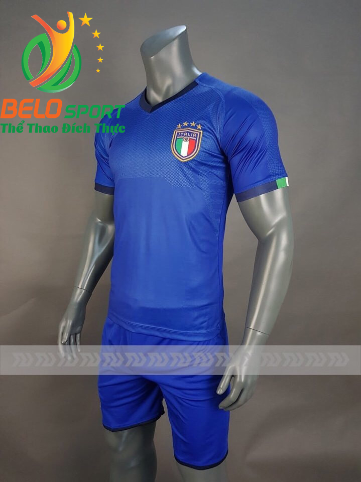 Áo bóng đá đội tuyển ITALIA World cup 2018 xanh dương