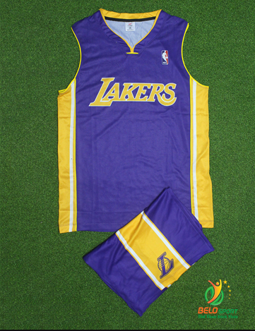 áo bóng rổ trẻ em Lakers