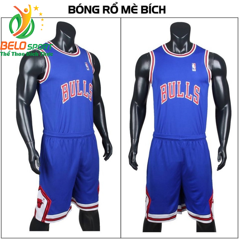 Quần áo bóng rổ người lớn BRS-06 vải mè màu xanh bích giá rẻ