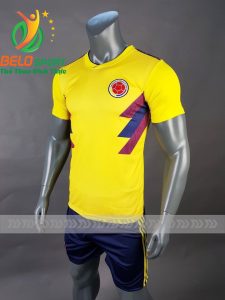 Áo bóng đá đội tuyển Colombia world cup 2018 màu vàng