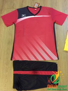 Áo bóng chuyền Mizuno 2018-088 màu đỏ tươi nam nữ