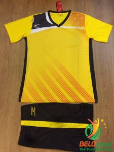 Áo bóng chuyền Mizuno 2018-088 màu vàng tươi nam nữ