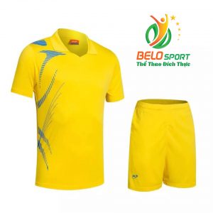 Áo bóng chuyền nam nữ Belo 2018-123 màu vàng chính hãng