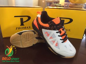 Giày bóng chuyền PROMAX động lực 17088 màu cam pha trắng