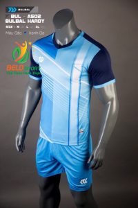 Áo bóng đá không logo Belo D-021 màu xanh ngọc