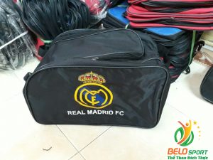 Túi xách bóng đá CLB Real màu đen