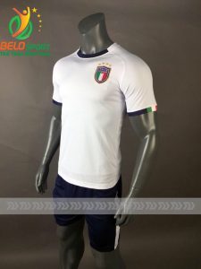 Áo Bóng đá  đội tuyển Italia world cup 2018 màu trắng