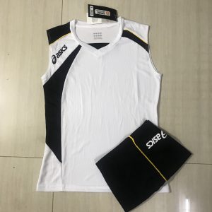 Áo bóng chuyền sát nách nữ Asics 2018-2019 màu trắng