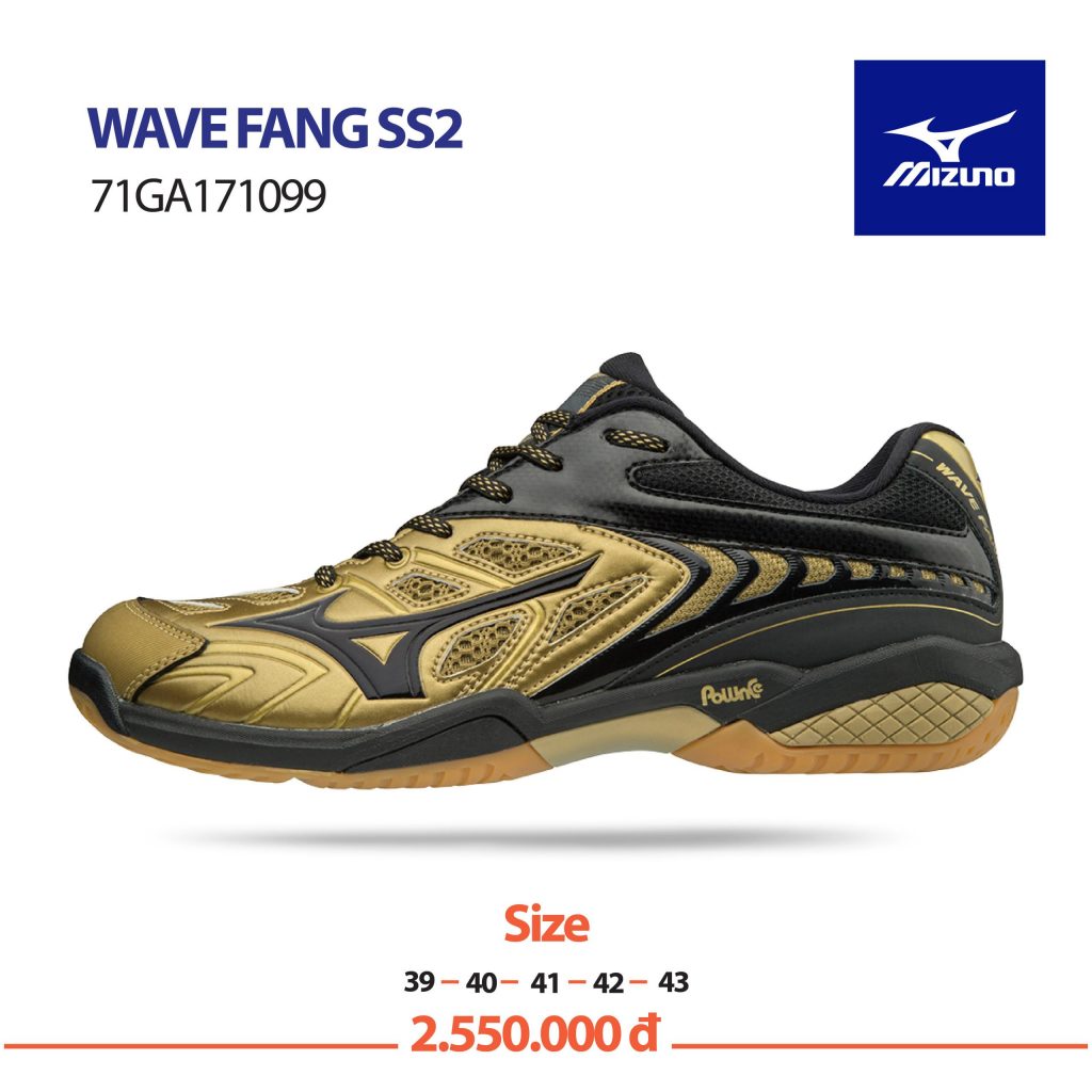 Giày bóng chuyền Mizuno chính hãng mã Wavefang SS2 – 71GA171099