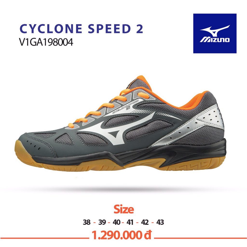 Giày bóng chuyền Mizuno Cyclone speed V1GA198004 chính hãng