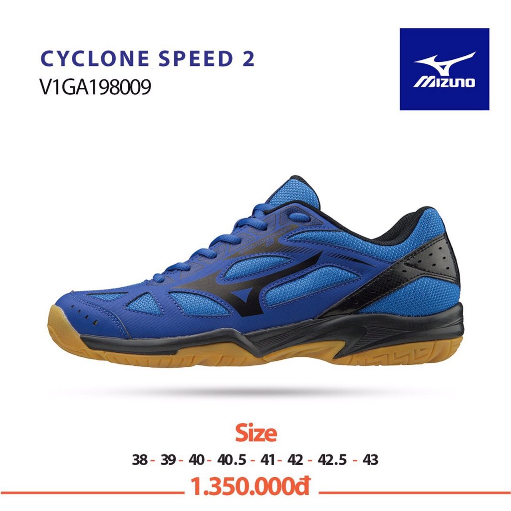 Giày bóng chuyền Mizuno cyclone speed2  V1GA198009 chính hãng