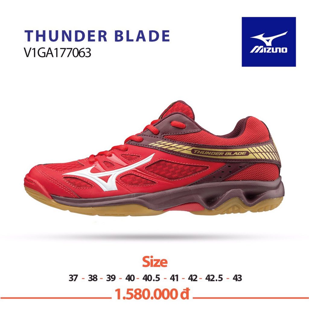 Giày bóng chuyền Mizuno Thunder Blade V1GA177063 chính hãng