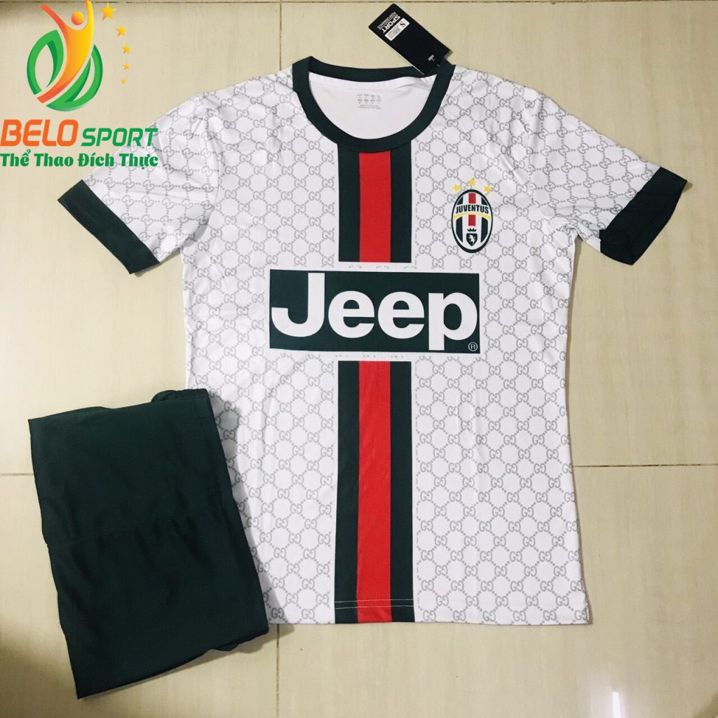 Áo bóng đá CLB juvestus 2019 độc quyền thiết kế màu trắng