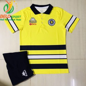 Áo bóng đá di chuyển CLBHà Nội T&T 2019-2020 màu vàng