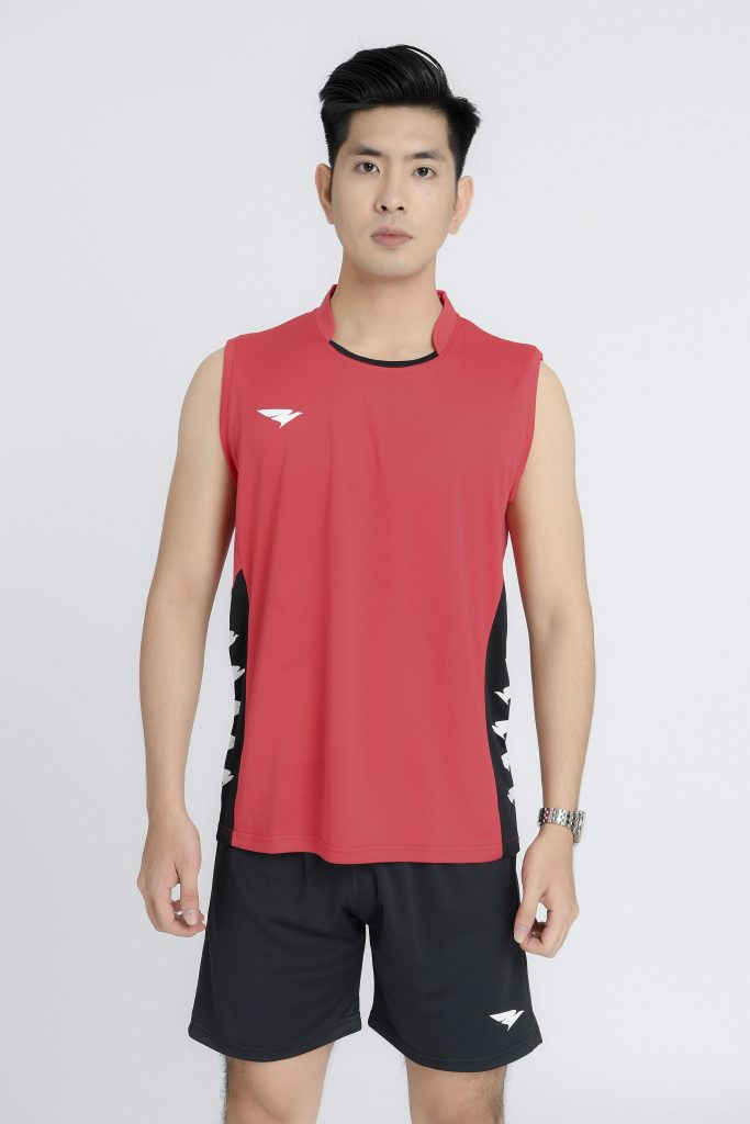 Áo bóng chuyền Hiwing Hero cao cấp chính hãng màu đỏ