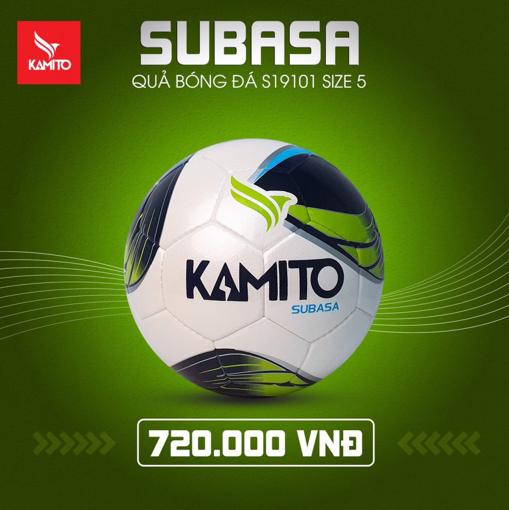 Quả bóng đá Kamito Subasa chính hãng 2019 size 5