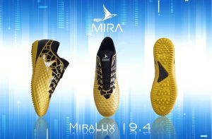 Giày bóng đá Mira Lux chính hãng màu vàng