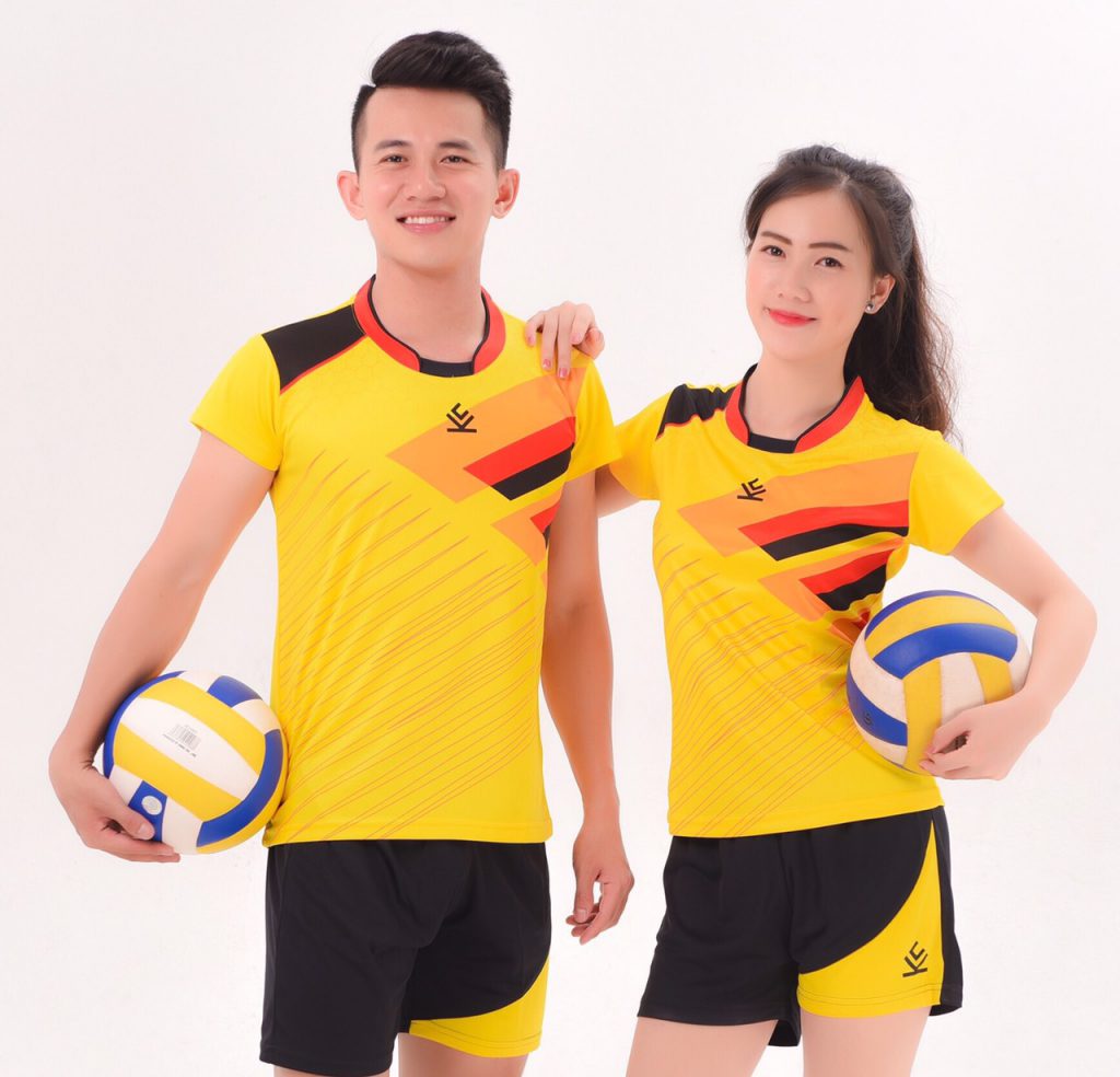 Áo bóng chuyền chính hãng Kepp 2 Nam / Nữ – màu vàng