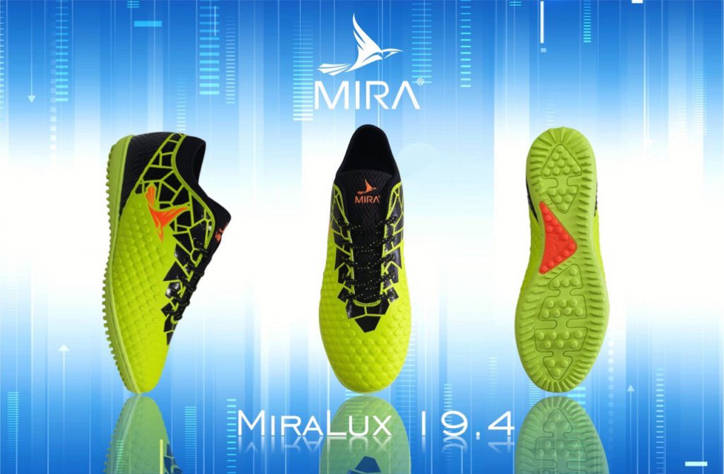 Giày bóng đá Mira Lux chính hãng màu xanh lá