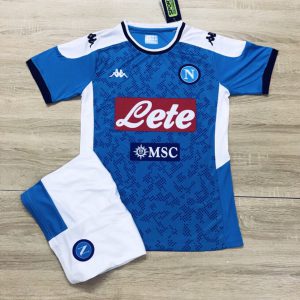 Áo bóng đá CLB Napoli xanh trắng mùa giải 2019-2020