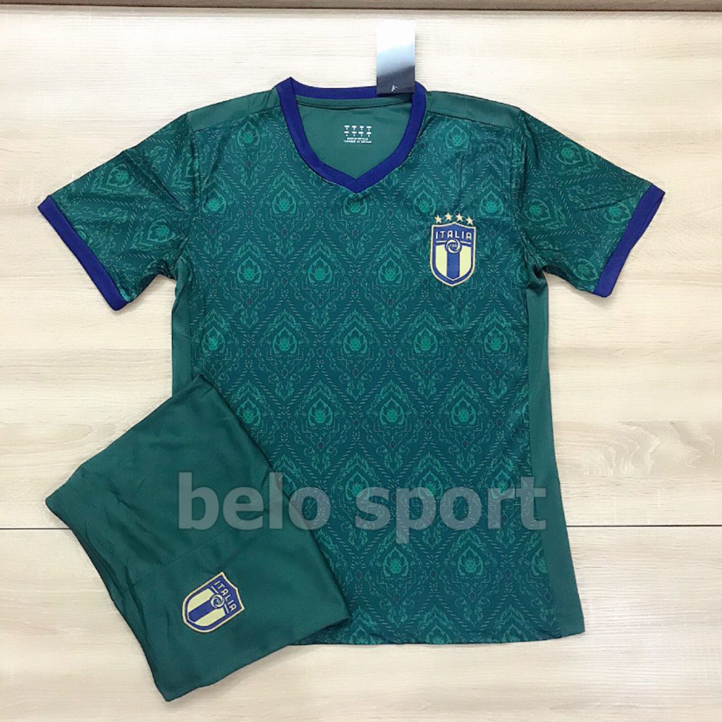 Áo bóng đá CLB Italia màu xanh lá mùa giải 2019-2020