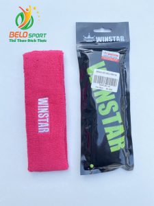 Băng đô thể thao, băng trán Winstar WS118 màu hồng chính hãng