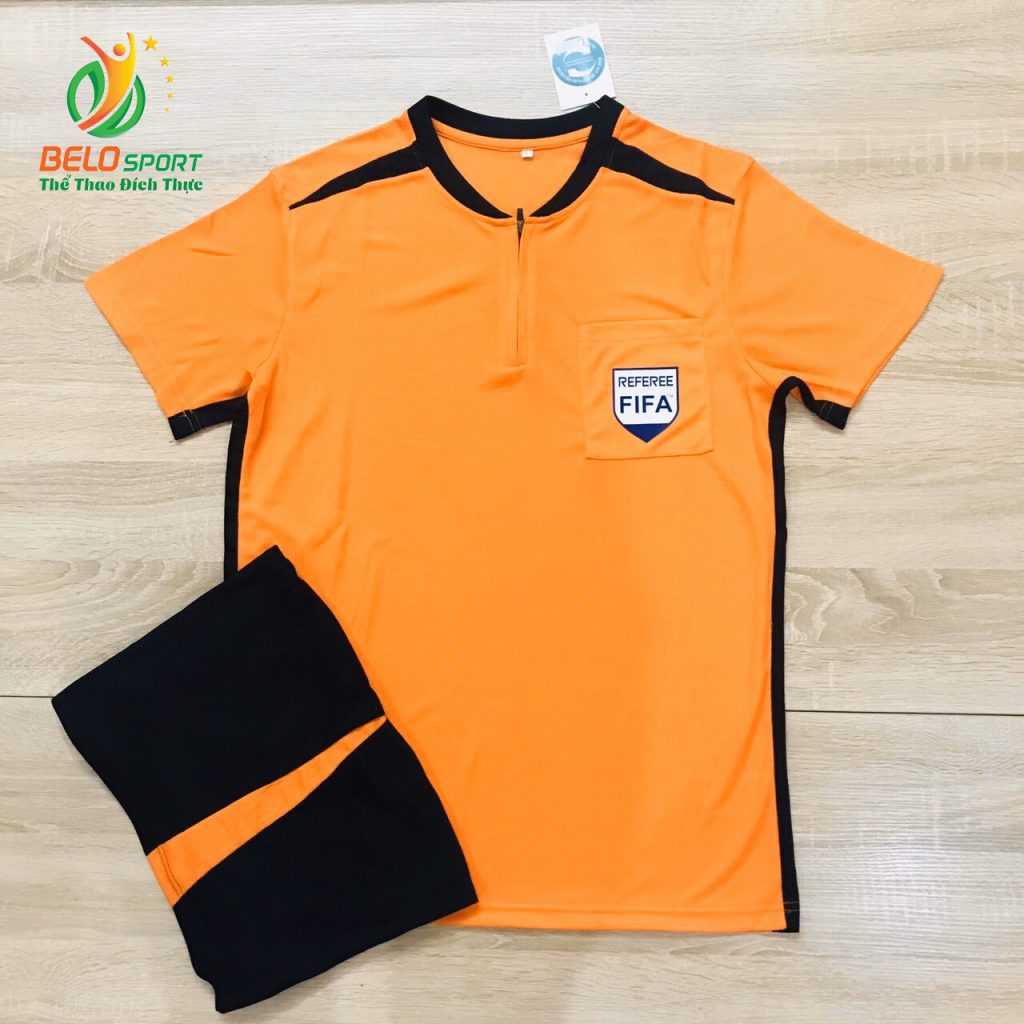 Áo trọng tài FIFA 2019 màu cam