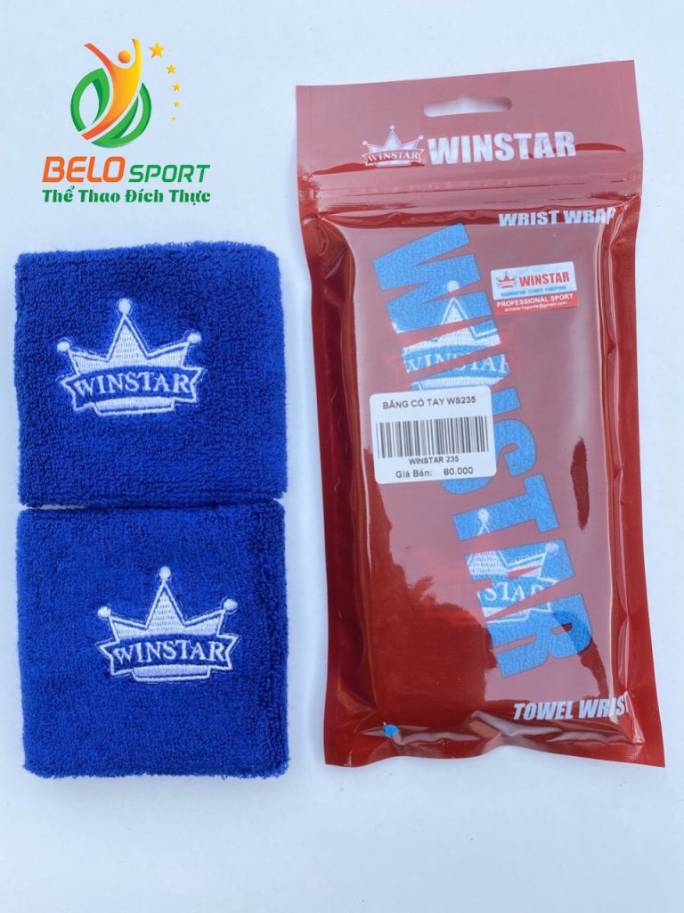 Băng cổ tay Winstar Ws235 màu xanh đậm chính hãng