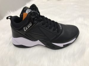 Giày bóng rổ màu đen LZBU độc quyền phân phối Belo Sport