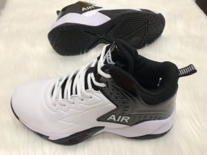 Giày bóng rổ màu trắng đế đen LZBU độc quyền phân phối Belo Sport