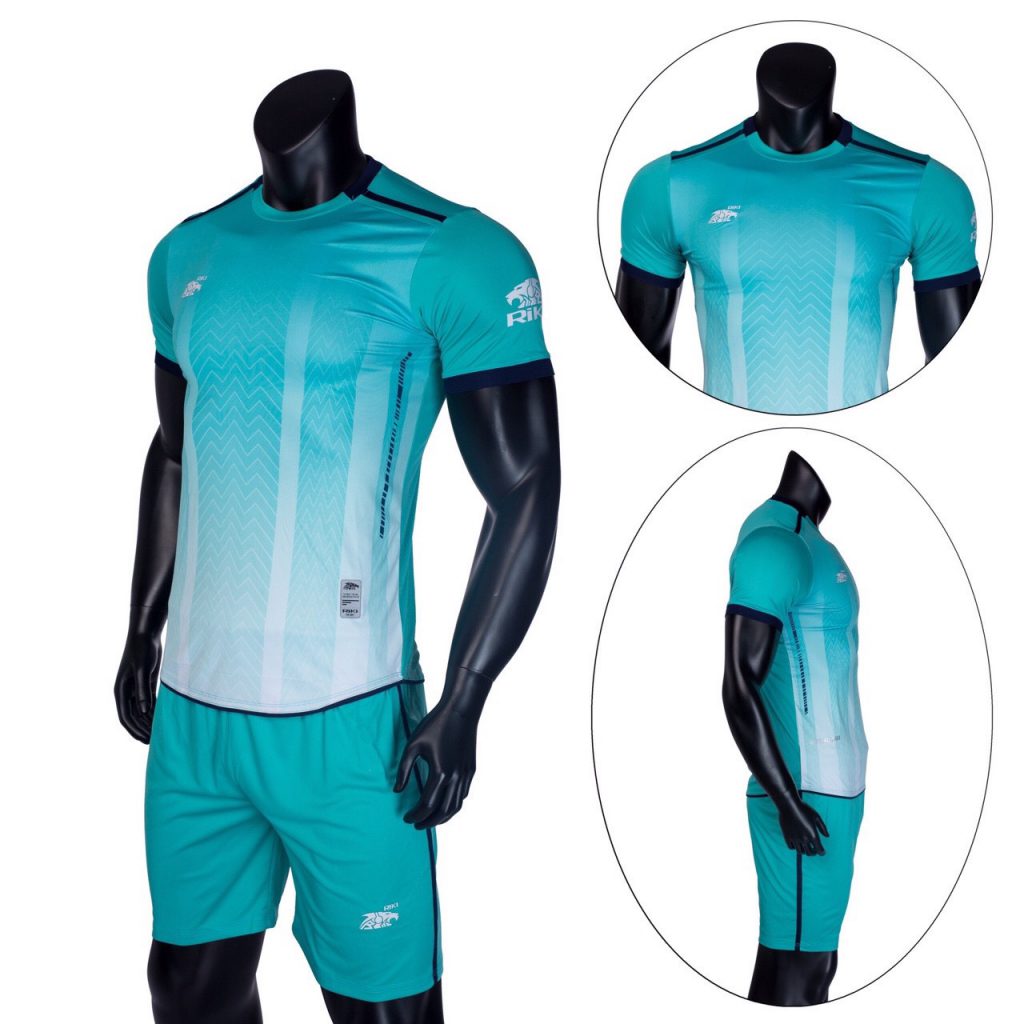 Áo bóng đá không logo Riki màu xanh lá năm 2020 độc quyền Belo Sport