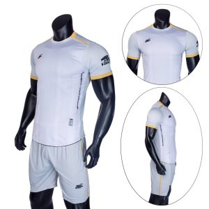 Áo bóng đá không logo Riki màu trắng năm 2020 độc quyền Belo Sport