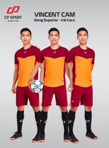 Áo bóng đá CP Vincent màu da cam năm 2020